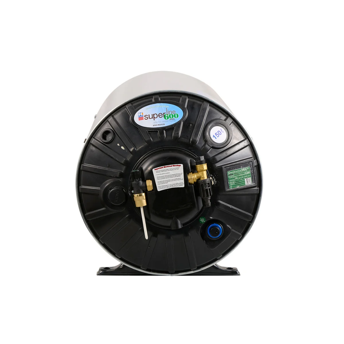 Alternative view of Kwikot SuperLine 150L 600kPa Dual Solar Ready Geyser