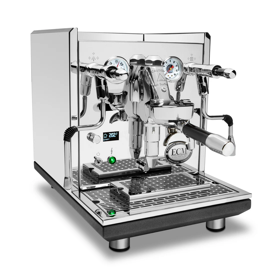 ECM Synchronika II Dual Boiler Stainless Steel (1 Group)
